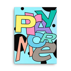 Pray More - Canvas
