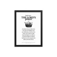 Load image into Gallery viewer, The Lord&#39;s prayer - Framed poster
